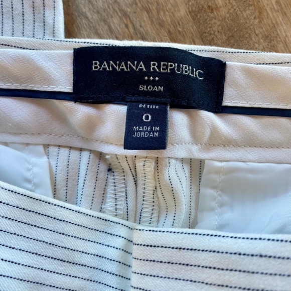 Banana Republic Sloan Pinstripe Trousers - Picture 3 of 5